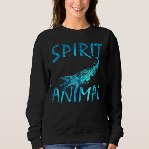 Moletom Alligador De Crocodilos De Animais Espirituosos Pa