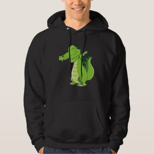 Moletom Alligador de dança Funny Dabbing Alligator