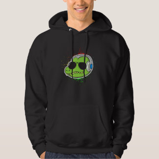 Moletom Alligador legal com Alligador de Fones de ouvido