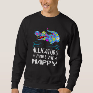 Moletom Alligador Para Meninas Alligadoras De Corte Me Faz