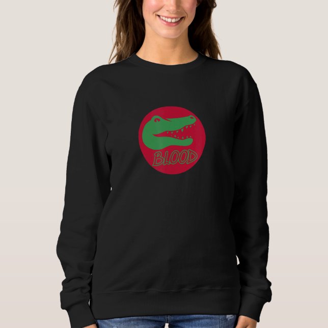 Moletom Alligator Blood Roupa (Frente)