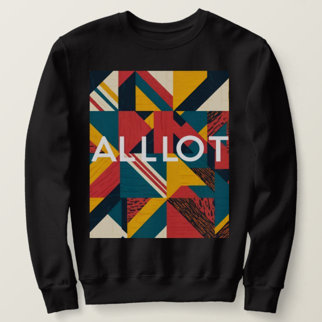 Moletom Alllot retro sweatshirt  (Frente do Design)