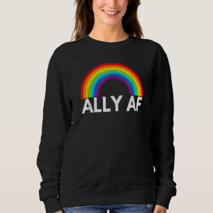 Moletom Ally Af Lgbtq Gay Igualdade Translésbica