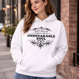 Moletom Alma Inquebrantável Mulheres Inspiradoras Vintage
