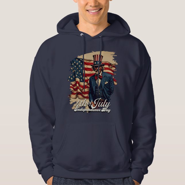 Moletom Alma Orgulhosa do 4 de Julho (Frente)
