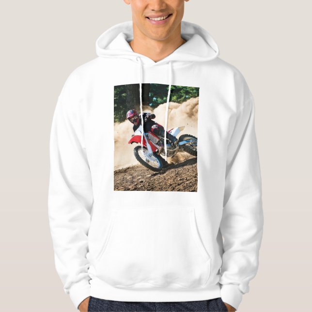 Moletom almofada de lançamento de motocross (Frente)