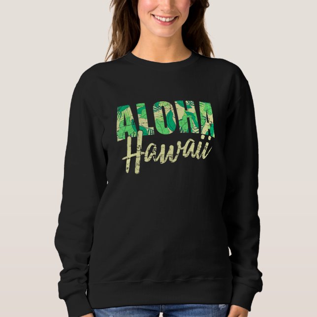 Moletom Aloha Havaiana Frota Tropical Ha (Frente)