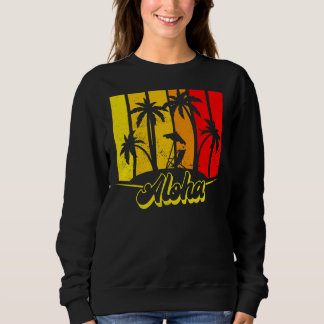 Moletom Aloha Hawaii Ilhas Hawaii Palm Trees Beach Va