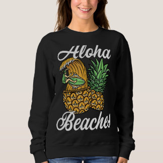Moletom Aloha Hawaii praia havaiana surfando havaiana