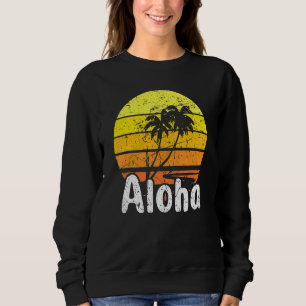 Moletom Aloha Hawaii Surfing Retro Sunset 2