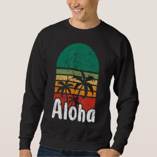 Moletom Aloha Hawaii Surfing Retro Sunset 46