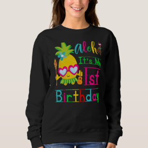 Moletom Aloha Primeiro primeiro aniversario Hawaii Segunda