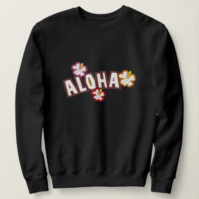 Moletom Aloha Sweatshirt (Frente do Design)
