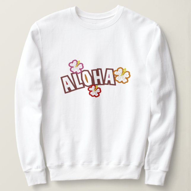 Moletom Aloha Sweatshirt (Frente do Design)