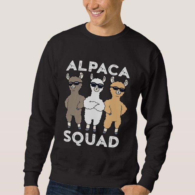 Moletom Alpaca Alpaca Squad (Frente)