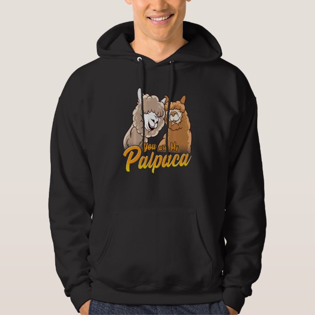Moletom Alpaca Best Friends Llama Pals Pun Parody (Frente)