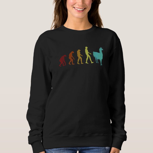 Moletom Alpaca Evolution Guanaco Llama Vicuna Breeder Alpa (Frente)