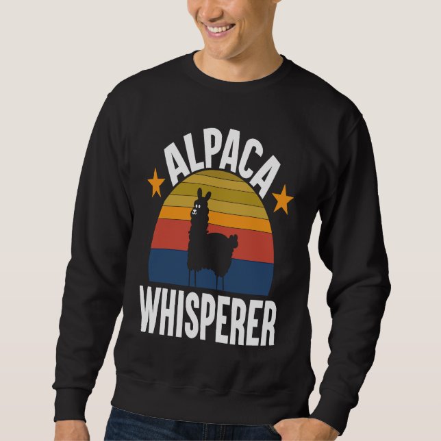 Moletom Alpaca Whisperer I Alpaca (Frente)