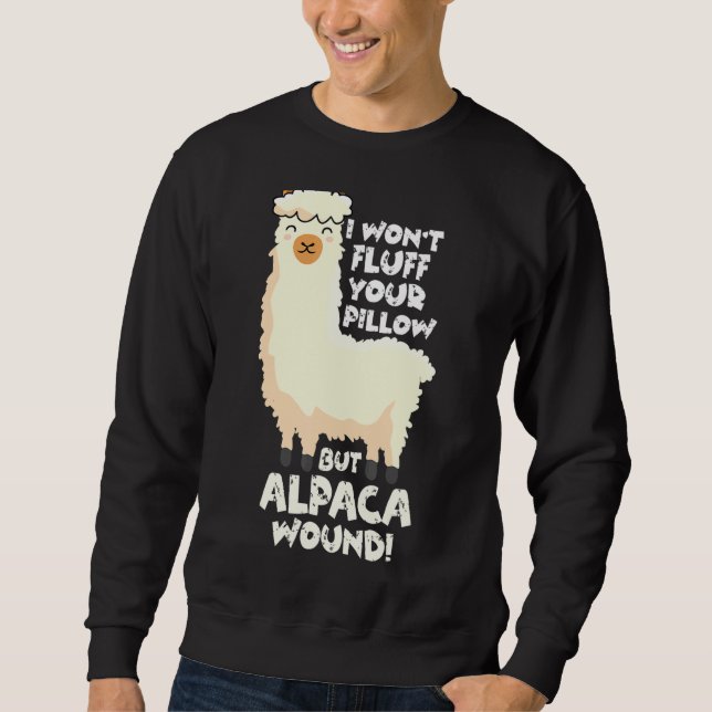 Moletom Alpaca Wound Care Trauma Er Ems Cute Llama (Frente)