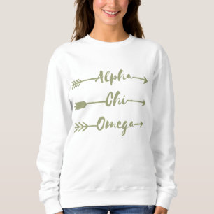 Moletom Alpha Chi Omega Flechas