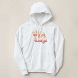 Moletom Alpha Chi Omega  Groovy Script
