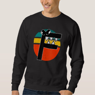 Moletom Alphabet Lore f Retro Sunset Costume For Boys Vill