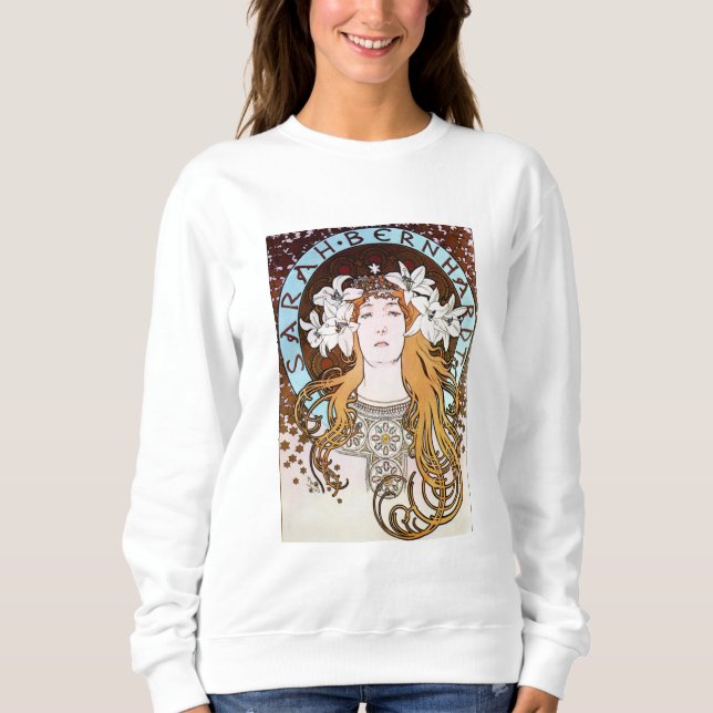 Moletom Alphonse Mucha - Sarah Bernhardt (Frente)