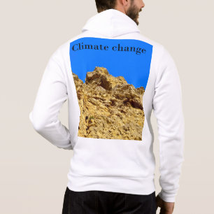 Moletom Alterações climáticas cuidam do ambiente