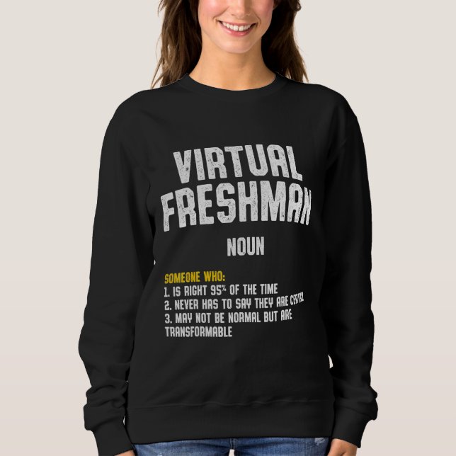 Moletom Aluno Virtual Online Freshman 4 (Frente)
