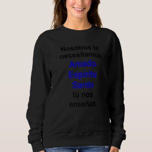 Moletom Amado Espírito Santo Série Multilingue Espanhol Ve