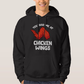 Moletom Amante de Asa de Frango Engraçado Você Me Conquist