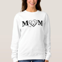 Moletom Amante de cachorro, mãe personalizada