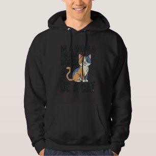 Moletom Amante de Gatos Antigos Seja um Gato Design Gráfic