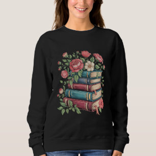 Moletom Amante de Livros Professor de Volta às Flores Silv