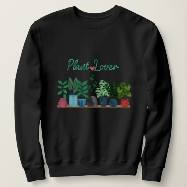 Moletom Amante de Plantas (Frente do Design)