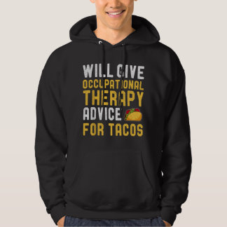 Moletom Amante de Taco de Terapia Ocupacional Frases Engra