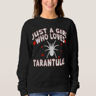 Moletom Amante de Tarântula Apenas Uma Garota Que Ama Tarâ