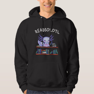 Moletom Amante do Livro Readsolott Funny Axolotl