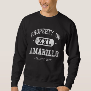 Moletom Amarillo Property Xxl Sport College Athletic Funny