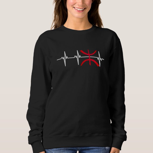 Moletom Amazigh Heartbeat (Frente)