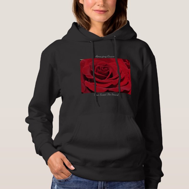 Moletom Amazing Grace Women's Hoodie RR1 by StanVG (Frente)