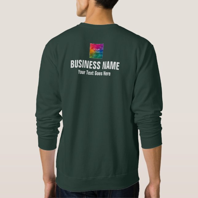 Moletom Ambos os Lados Impressão Trabalho Uniforme Empresa (Verso)