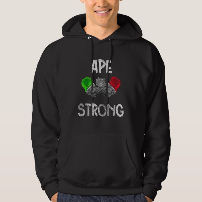 Moletom Amc Ape Strong Nation To Moon Stonk Meme (Frente)