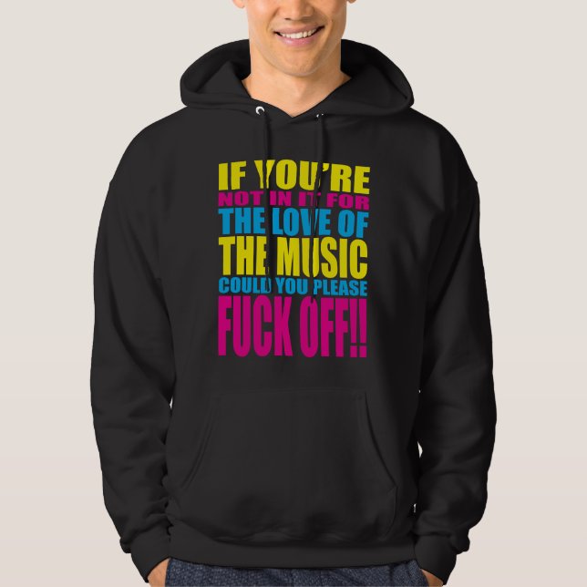 Moletom Ame a música (Frente)
