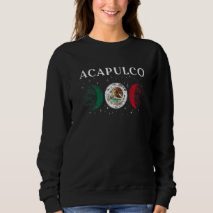 Moletom Ame Acapulco México Férias Bandeira do México