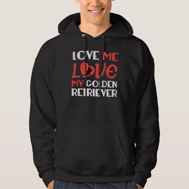 Moletom Ame-Me Ame Meu Ouro Retriever (Frente)