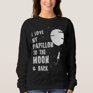 Moletom Ame O Meu Papillon À Lua E De Volta
