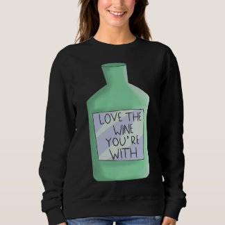 Moletom Ame O Vinho Que Você Está Com O Páscoa Do Vinho