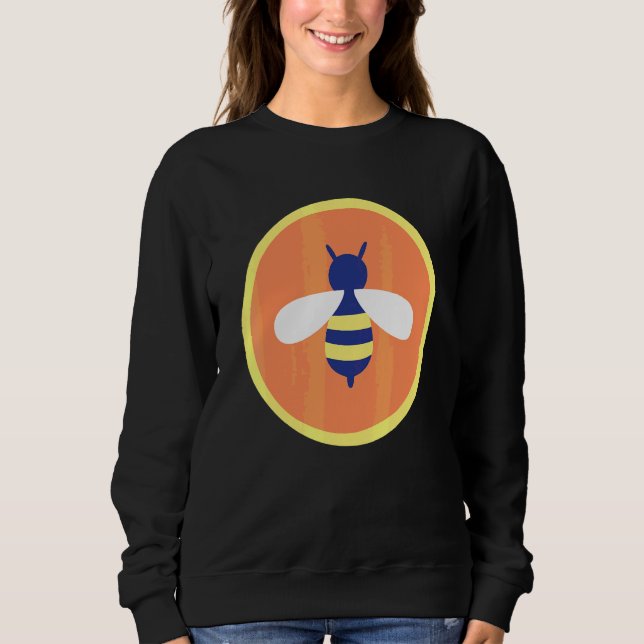 Moletom Ame Os Hippies Das Abelhas 70 (Frente)