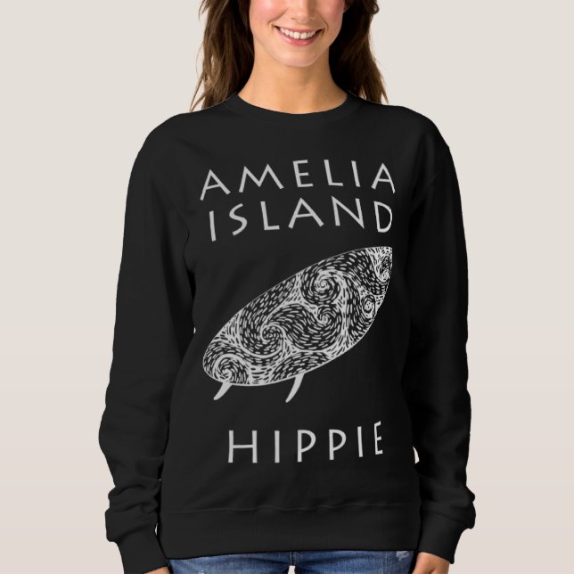 Moletom Amelia Island Surf Hippie (Frente)